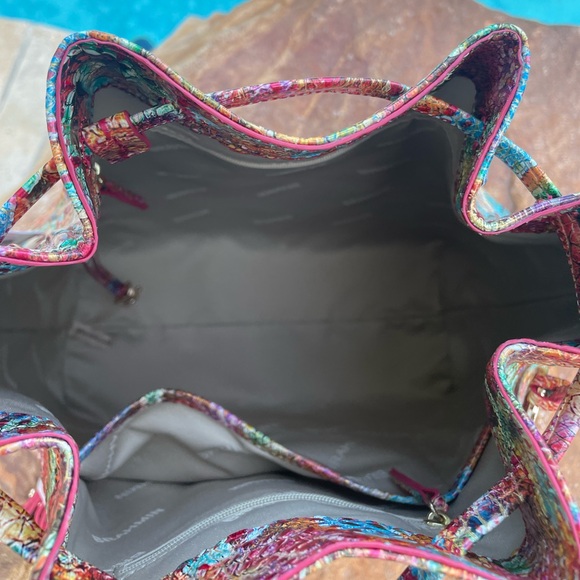 NWT Brahmin Marlowe Reservoir Melbourne Bucket Shoulder Bag - Picture 15 of 16